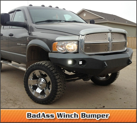 BadAss Winch Bumper